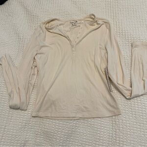 NWT Out from Under sleep Henley women’s M